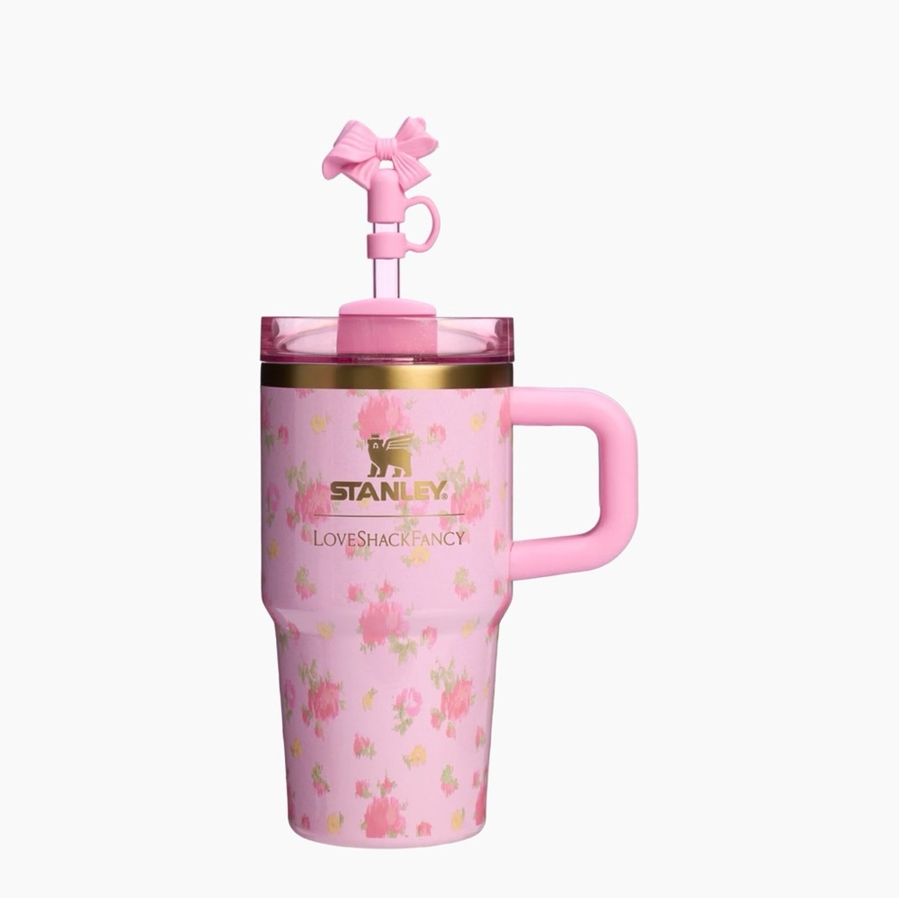 STANLEY 1913 X LOVESHACKFANCY QUENCHER H2.O FLOWSTATE™ TUMBLER WITH HANDLE | 20